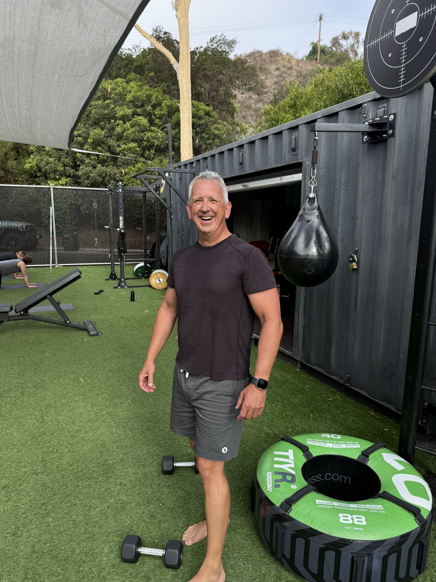SFG1 certified kettlebell coaching session in Del Mar